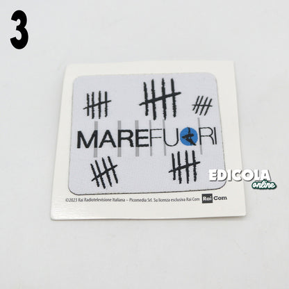 Choisissez le bracelet en silicone avec phrase Patch de la série télévisée SEA FUORI Rai 2023