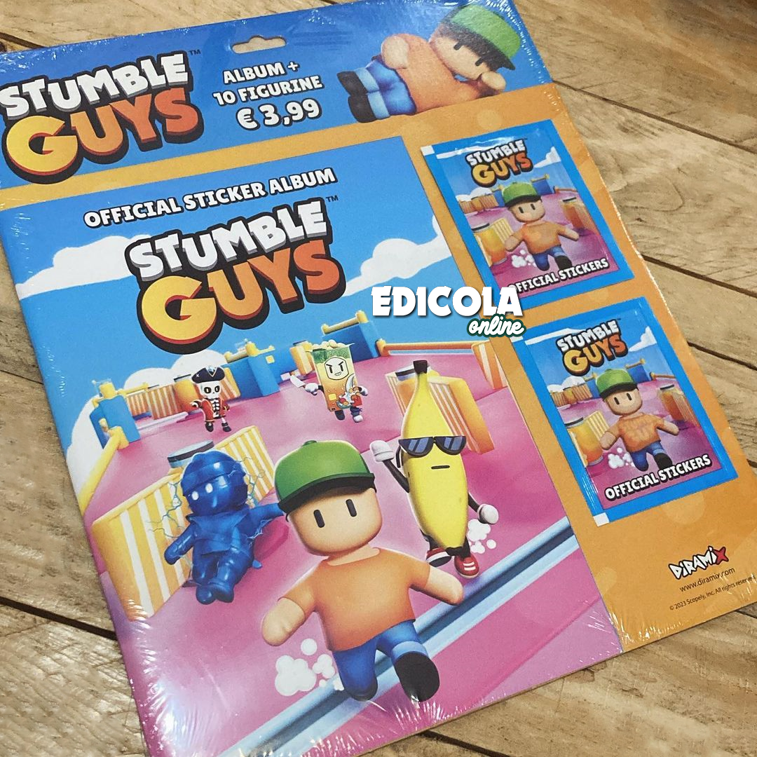 Set Album e/o Bustine di STUMBLE GUYS Figurine Sticker - Official 2024