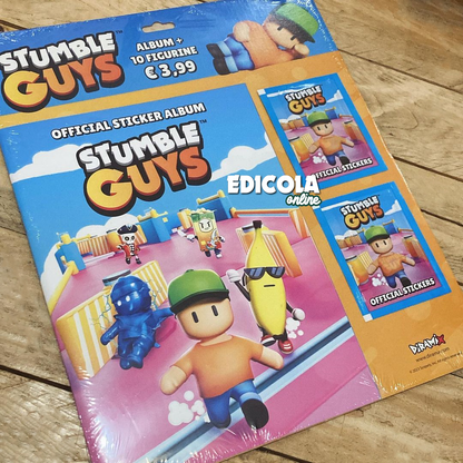 Set Album e/o Bustine di STUMBLE GUYS Figurine Sticker - Official 2024