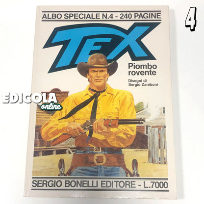 Fumetti ALBO SPECIALE Gigante TEX WILLER lotto Raro Texone Usati prima edizione