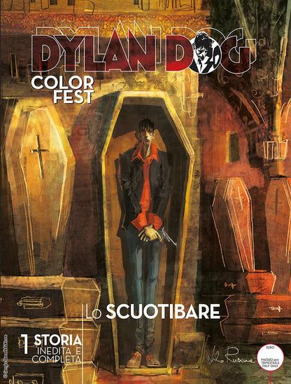 Fumetto di DYLAN DOG COLOR FEST 21 Originale Prima 1 Edizione Lo Scuotibare Raro