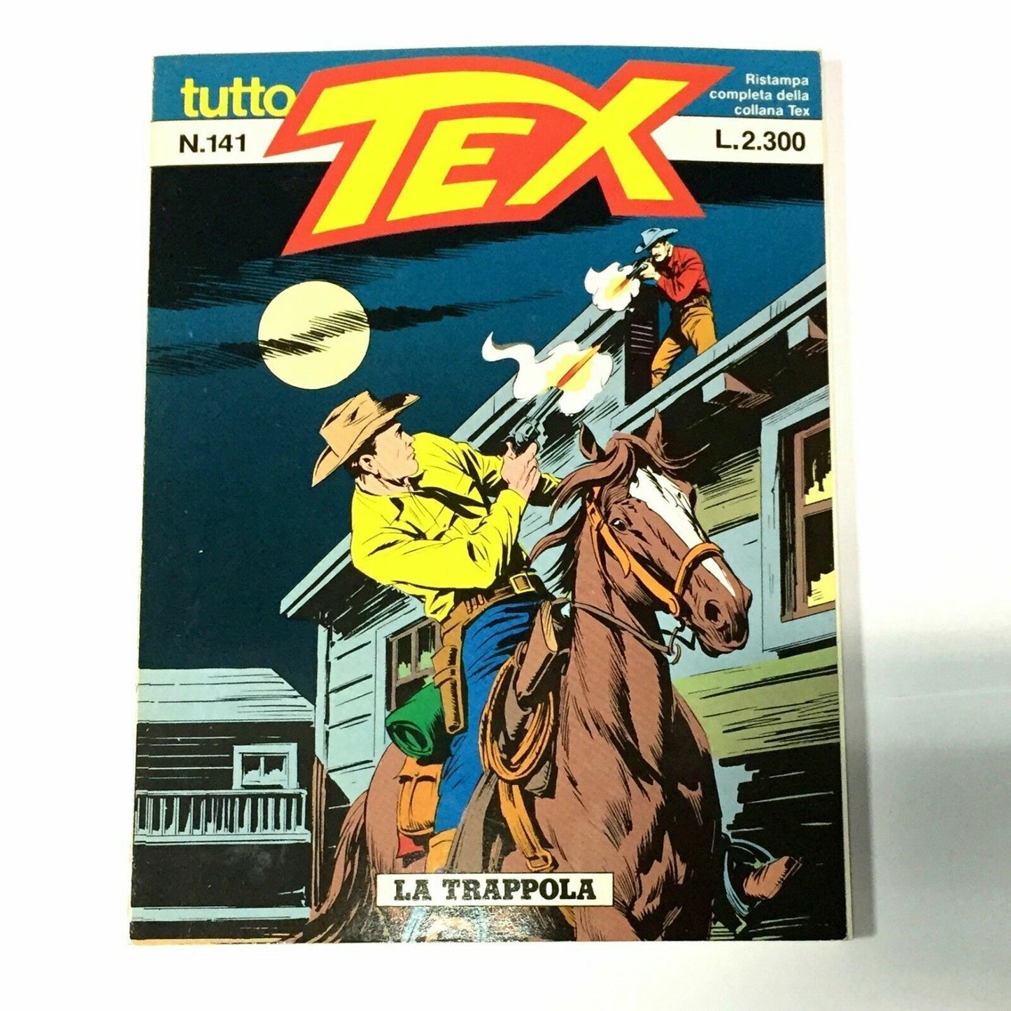 Fumetti Tutto TEX WILLER Ristampa completa della collezione Western lotto Usati