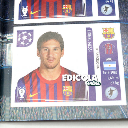 Komplettes Album mit Panini-Fußballspieleraufklebern CHAMPIONS LEAGUE 2011-12 UEFA 2012