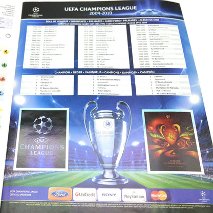 Album Completo di Figurine Calciatori Panini CHAMPIONS LEAGUE 2009-10 Uefa 2010
