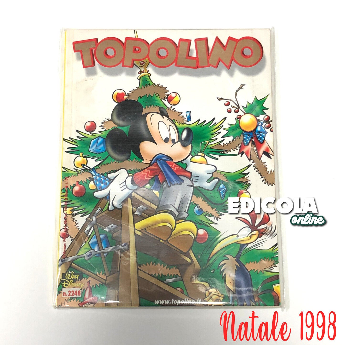 Lot de bandes dessinées Mickey Mouse, collection spéciale, livret dédié à Noël (variante)