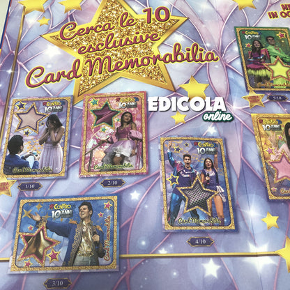 Set Album Me Against You 10 ANS ENSEMBLE 2024 HIM et SOFI Packs de cartes autocollantes