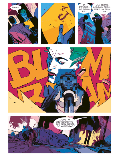 Fumetto DYLAN DOG e BATMAN Numero 0 Variant JOKER Xabaras Relazioni Pericolose