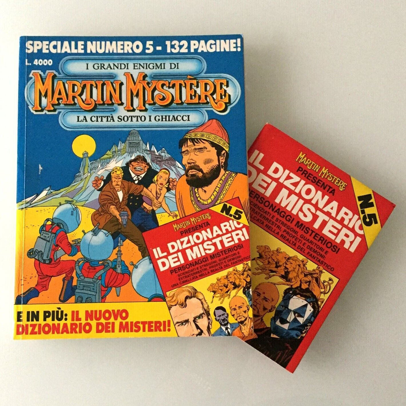 Comics Sonderausgabe MARTIN MYSTERE mit seltenem Bonelli-Los von Aletto Dizionario