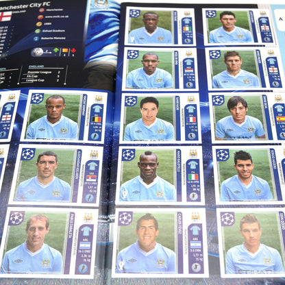 Komplettes Album mit Panini-Fußballspieleraufklebern CHAMPIONS LEAGUE 2011-12 UEFA 2012