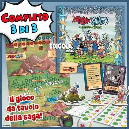Brettspiel MICKEY MOUSE und das Schwert des Eises Sealed Complete