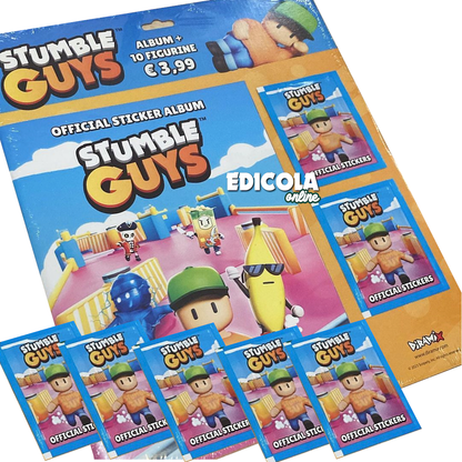 Set Album e/o Bustine di STUMBLE GUYS Figurine Sticker - Official 2024