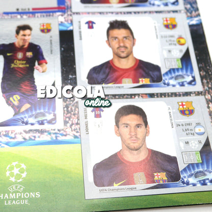 Album complet de stickers joueurs de football Panini LIGUE DES CHAMPIONS 2012-13 UEFA 2013