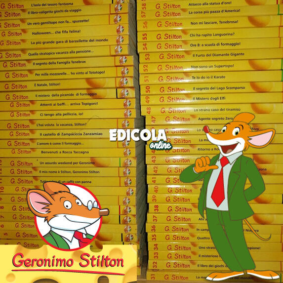 GERONIMO STILTON illustrierte gebrauchte Mini-Comicbücher für Kinder und Jugendliche