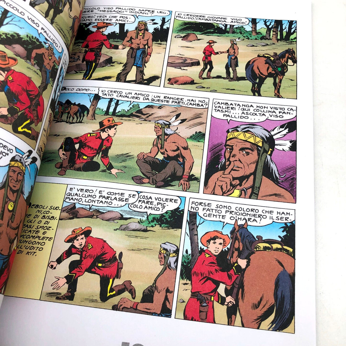 Comic strip THE LITTLE RANGERS Western in color number n 1 Gazzetta dello Sport 2022