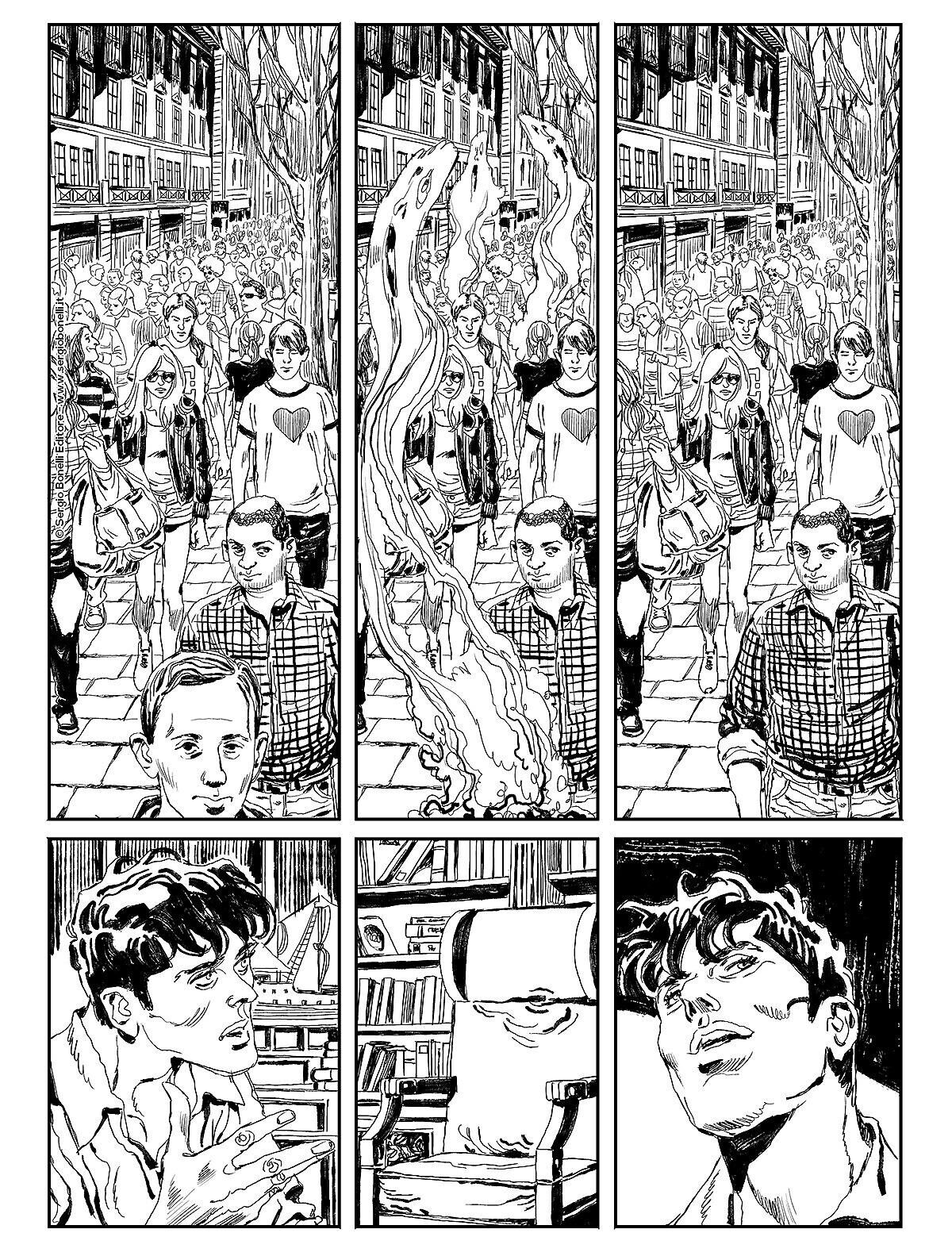 Lot 3 Comics von DYLAN DOG und VASCO ROSSI, komplette Serie 1, Erstausgabe, selten