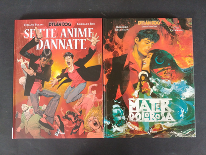 Lot de 5 bandes dessinées cartonnées de DYLAN DOG Collection complète Giant Bao Variant
