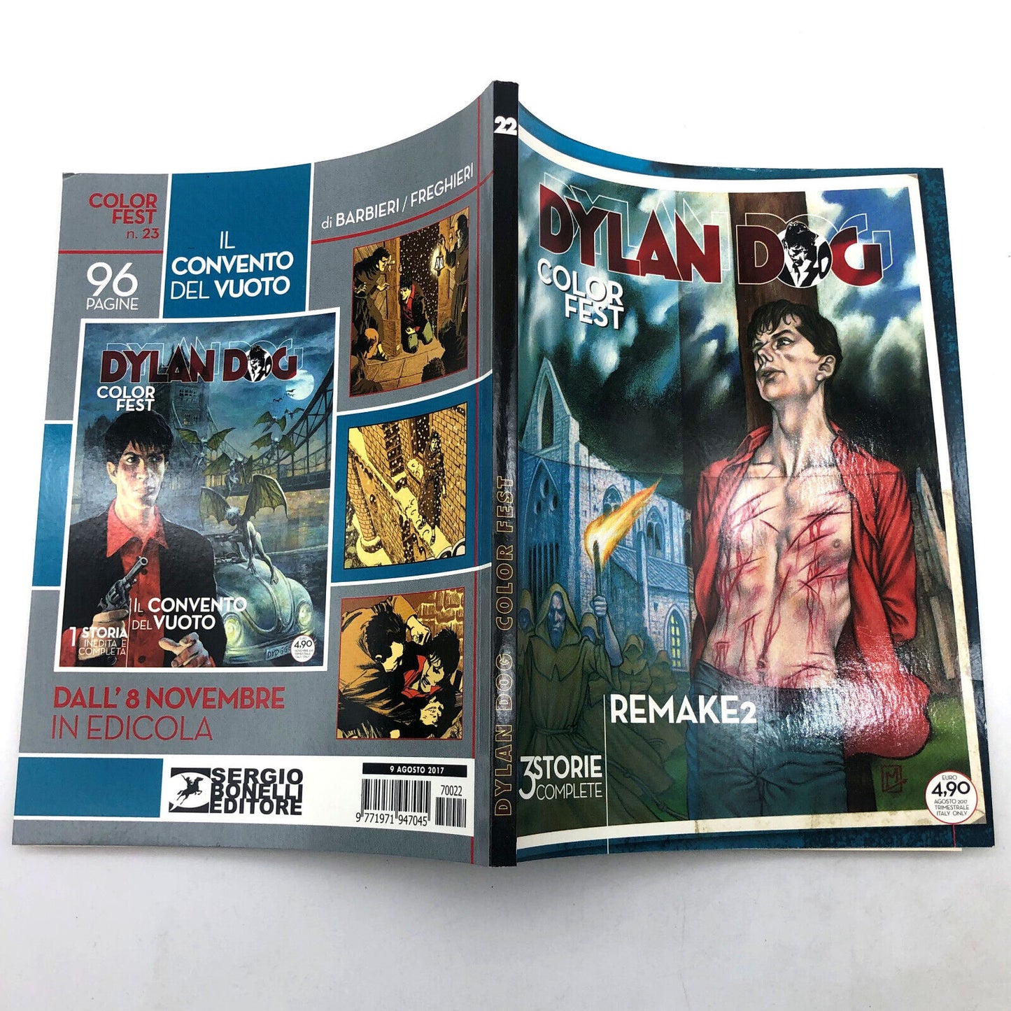Comics DYLAN DOG COLOR FEST lot 1 first edition Historical Collection in color