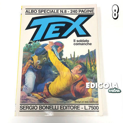 Fumetti ALBO SPECIALE Gigante TEX WILLER lotto Raro Texone Usati prima edizione