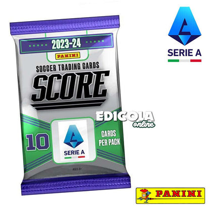 Una BUSTINA di CARTE SCORE Serie A Panini 2023-24 Calciatori 2024 Card Cards