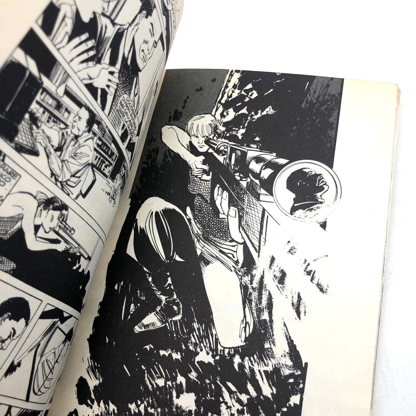 Bande dessinée en italien Très rare TERMINATOR 2 MARVEL Rare film anglo-américain de 1991