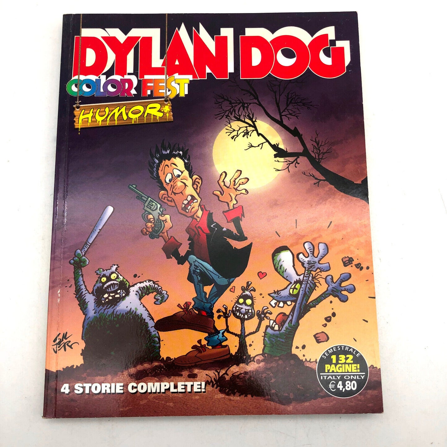 Comics DYLAN DOG COLOR FEST lot 1 first edition Historical Collection in color