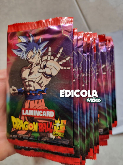 Versiegelte Beutel mit CARD DRAGONBALL Ultra Power LAMINCARDS Super Carte Game