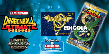 1x paquets de cartes Lamincards Dragon Ball Ultimate Limited Shenron Edition Lot