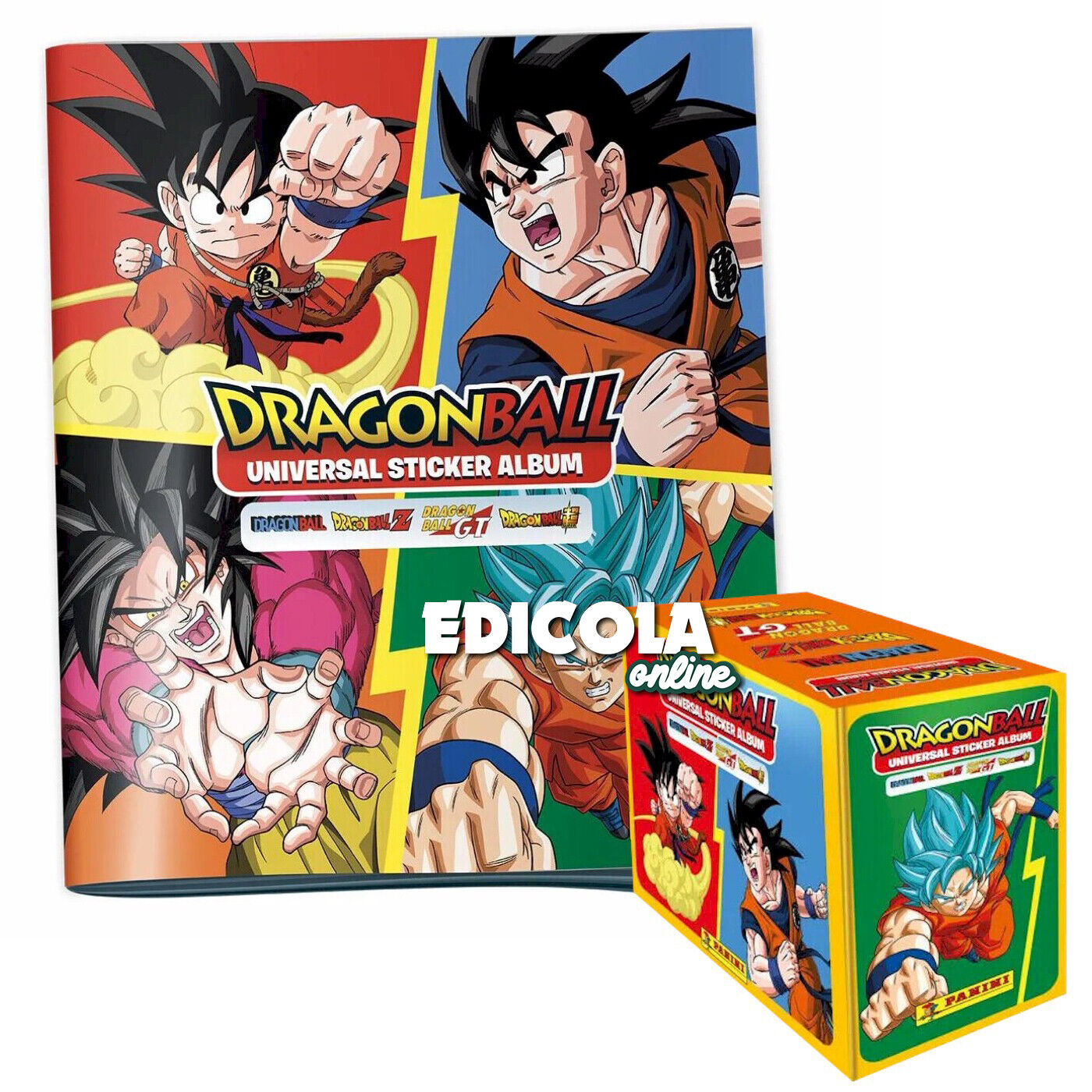 Album e/o Bustine di DRAGONBALL Figurine Universal Sticker Dragon Ball Panini