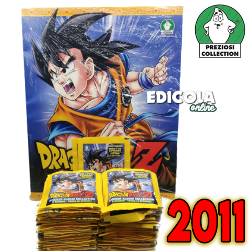 Album et/ou sachets de DRAGON BALL Z Figurine Autocollant Dragonball Preziosi Vintage
