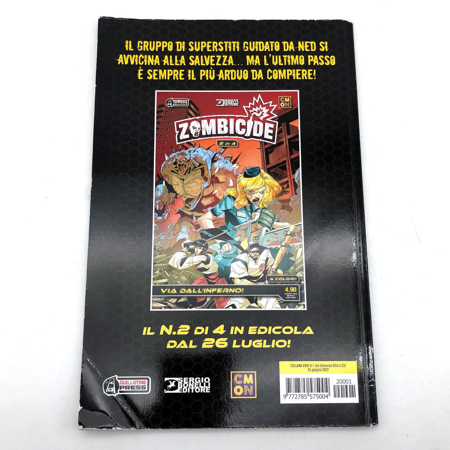 Fumetto di ZOMBICIDE numero n 1 Sergio Bonelli Il Primo Giorno in Italiano Raro