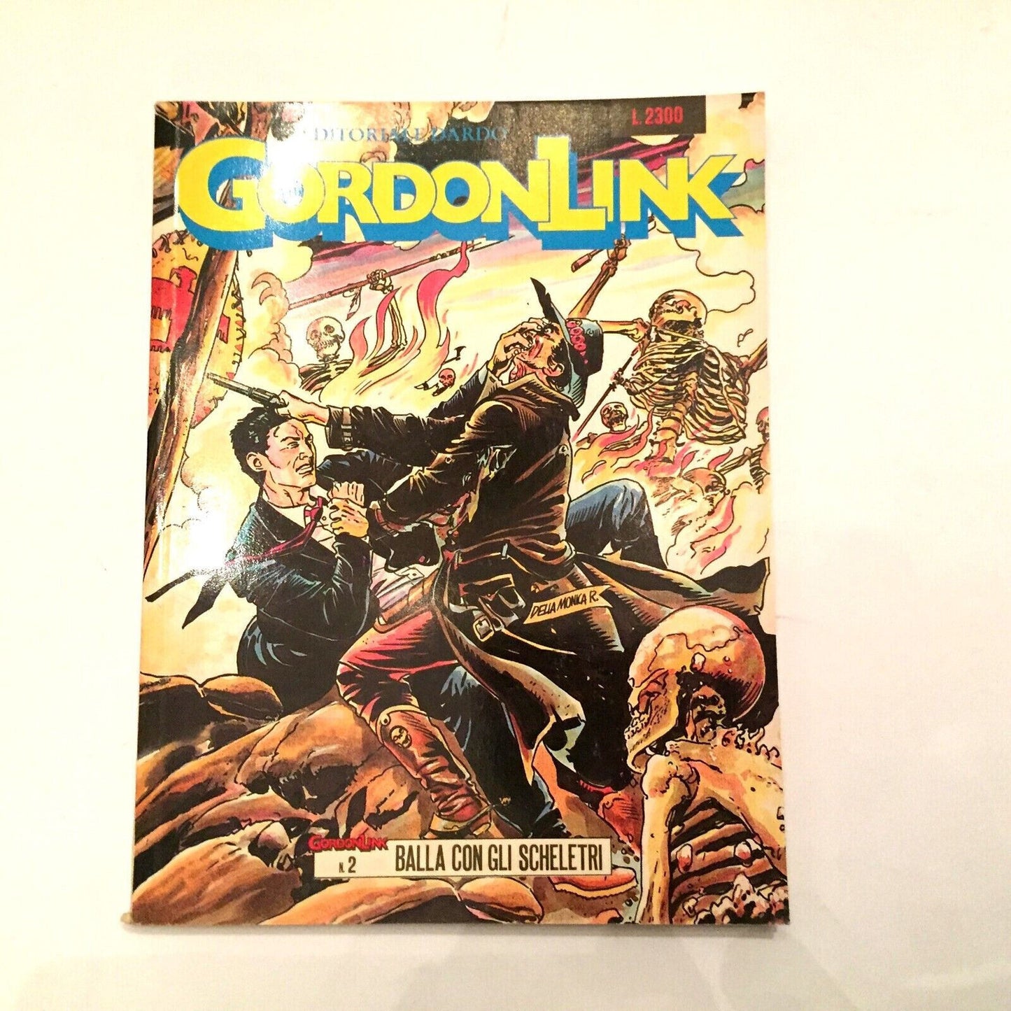 Comics GORDON LINK Complete 1-22 Rare Very Rare Lot in Italian Horror Used