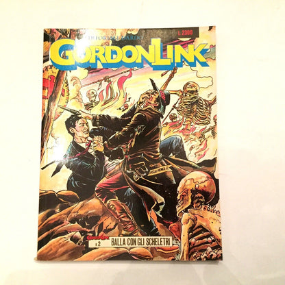 Comics GORDON LINK Complete 1-22 Rare Very Rare Lot in Italian Horror Used