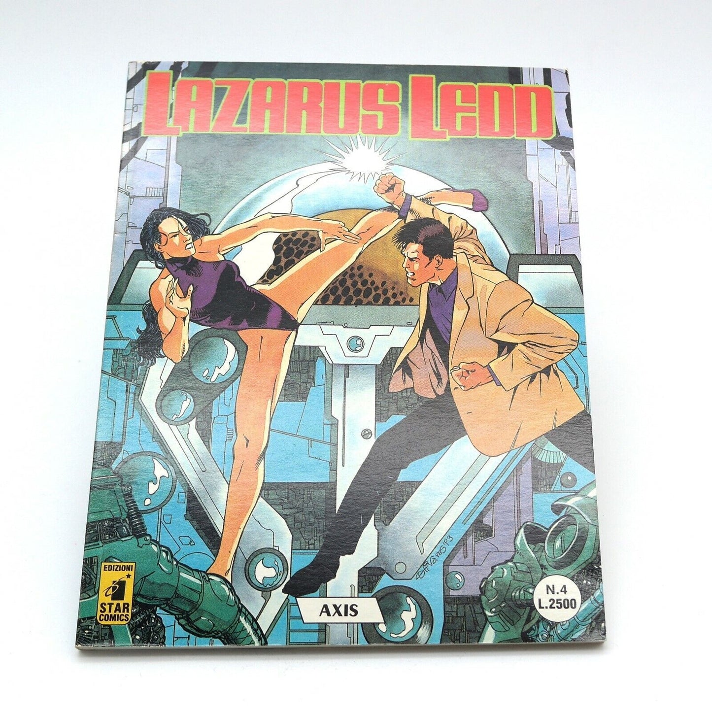Lot de LAZARUS LEDD Complete Comics Science Fiction Star Comics Très Rare Occasion