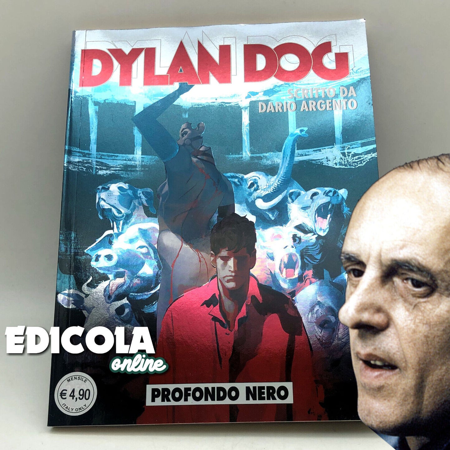 Fumetto DYLAN DOG 383 PROFONDO NERO di DARIO ARGENTO 1 Prima Edizione Originale