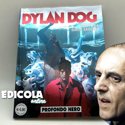 Fumetto DYLAN DOG 383 PROFONDO NERO di DARIO ARGENTO 1 Prima Edizione Originale