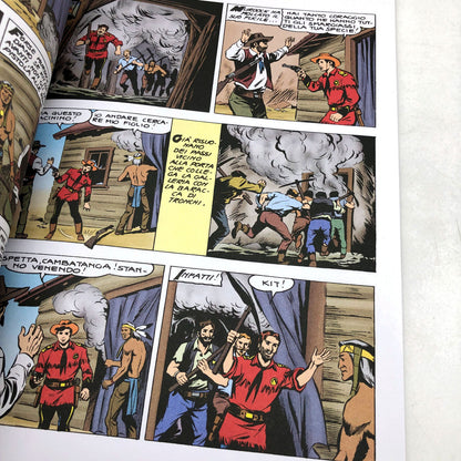 Comic strip THE LITTLE RANGERS Western in color number n 1 Gazzetta dello Sport 2022