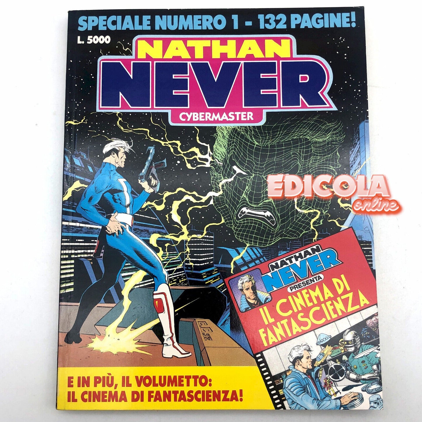 Fumetti NATHAN NEVER Numero Speciale con Volumetti di Legs Weaver