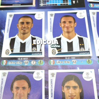 Album Completo di Figurine Calciatori Panini CHAMPIONS LEAGUE 2009-10 Uefa 2010