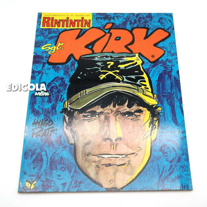 Comics Lot Sgt. Sergeant KIRK by HUGO PRATT Original Vintage 