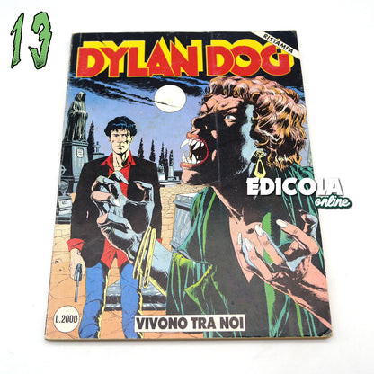 Fumetti di DYLAN DOG lotto Serie 1 prima Ristampa Sequenza non completa Bonelli
