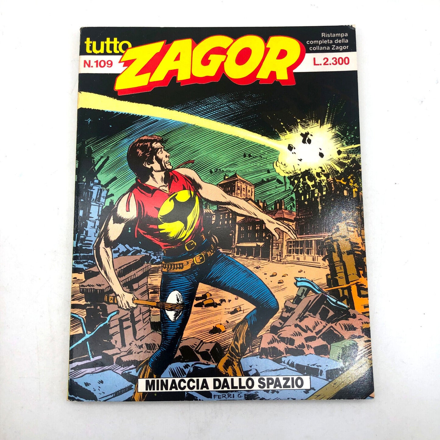 Fumetti Tutto ZAGOR Ristampa completa della Raccolta numero n. 1 Speciale Lotto