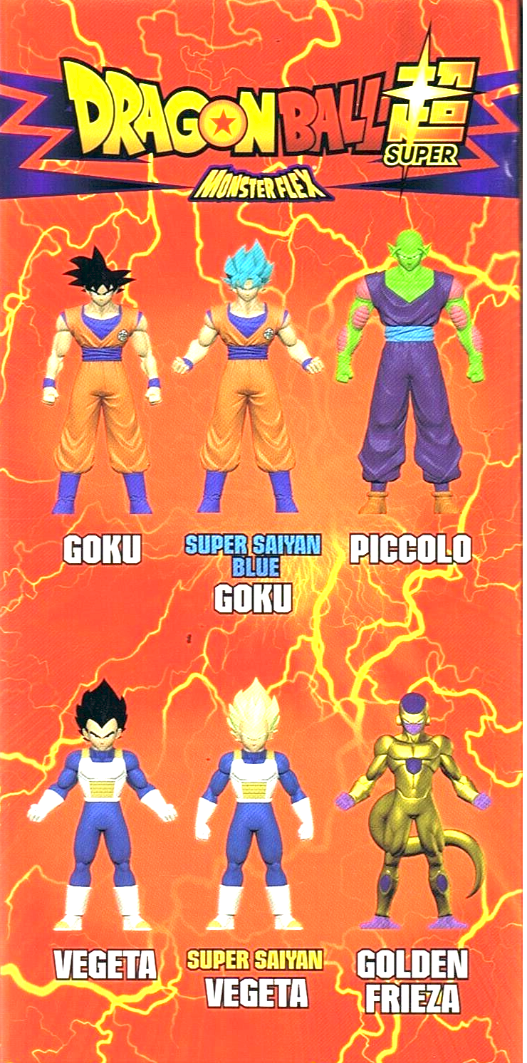 DRAGONBALL Super ausziehbare 3D-Actionfigur Monsterflex Goku Manga-Charaktere