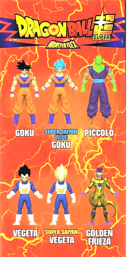 DRAGONBALL Super ausziehbare 3D-Actionfigur Monsterflex Goku Manga-Charaktere