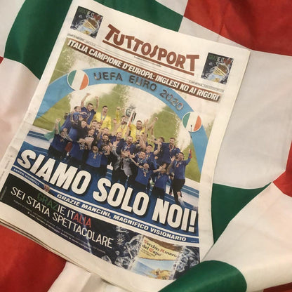Set 3x Newspaper La Gazzetta Tutto Corriere dello Sport ITALY Champion of Europe