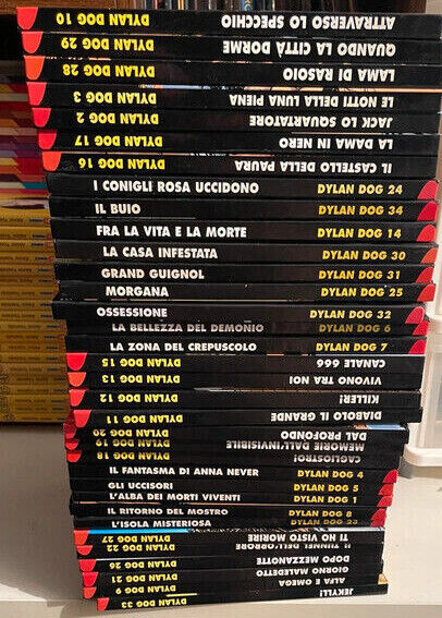 Lotto di Fumetti DYLAN DOG Collezione BOOK - Cartonata sequenza Completa