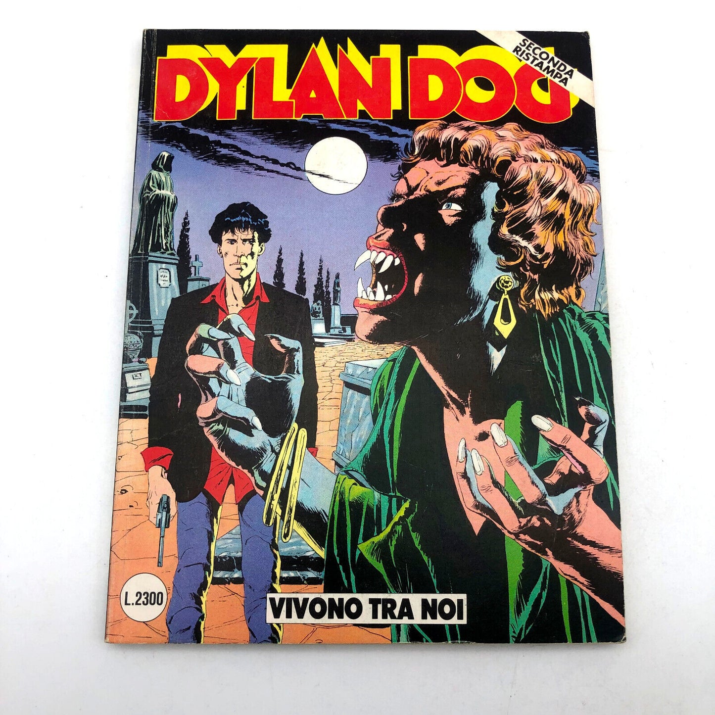 Lot de bandes dessinées DYLAN DOG Deuxième série de réimpression Séquence incomplète Bonelli