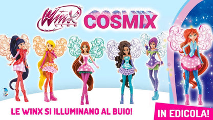 Winx Club Sammlerstück COSMIX Actionfigur Bloom Doll Flora Aisha Musa