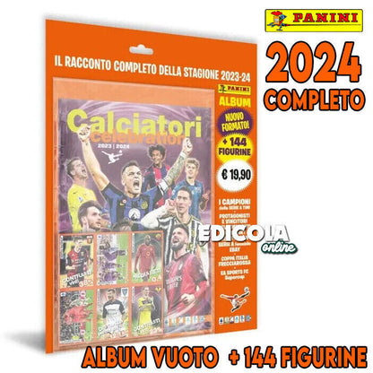 Komplettes Albumset mit Fußballern CELEBRATION PANINI 2023-24 2024 Update-Aufklebern