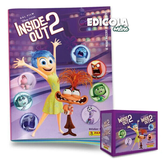 INSIDE OUT 2 Disney Film 2024 Panini-Album und/oder Packungen mit Sticker-Aufklebern