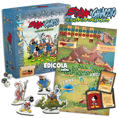 Brettspiel MICKEY MOUSE und das Schwert des Eises Sealed Complete